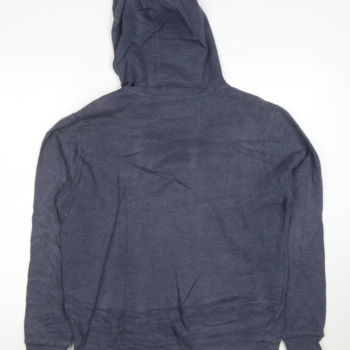 O'Neill Men's Blue Graphic Print Pullover Hoodie Medium