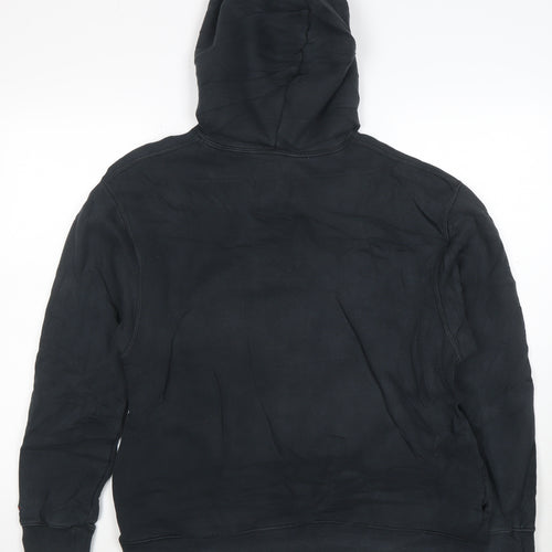Jordan Mens Black M Pullover Hoodie Graphic Print Basketball Style