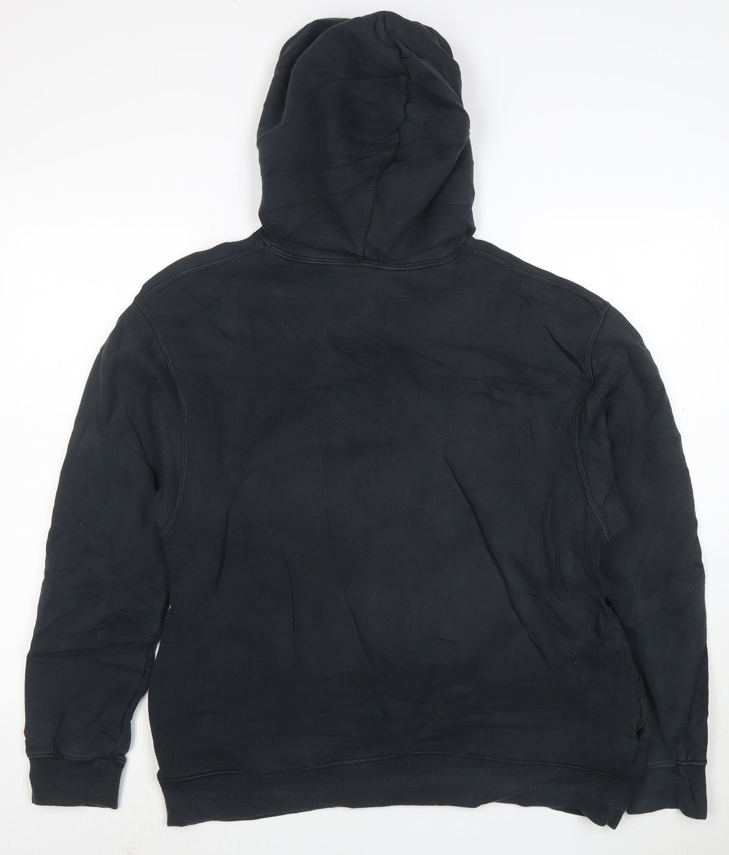 Jordan Mens Black M Pullover Hoodie Graphic Print Basketball Style