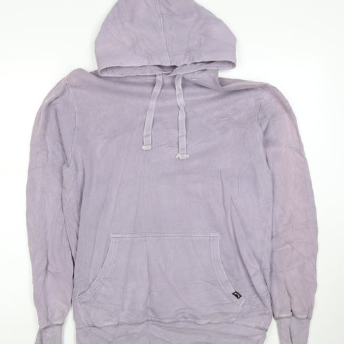 Billabong Men's Purple Pullover Hoodie Size S Cotton Blend