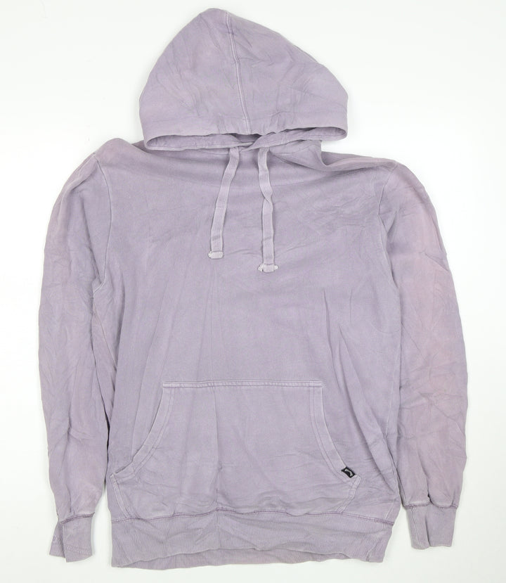 Billabong Men's Purple Pullover Hoodie Size S Cotton Blend