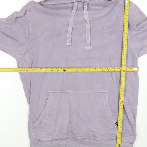 Billabong Men's Purple Pullover Hoodie Size S Cotton Blend