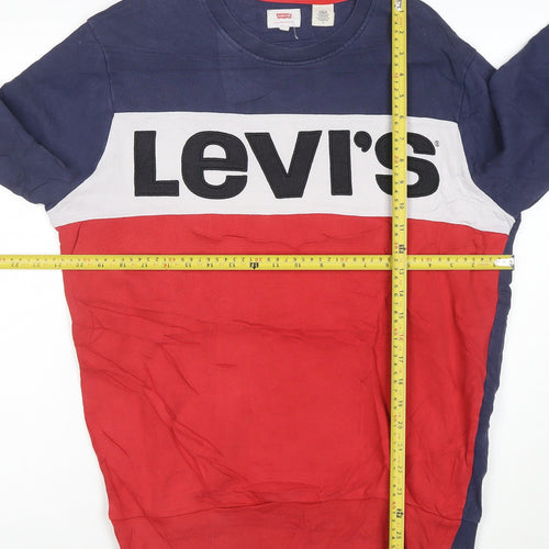 Levi's Men's Multicoloured M Pullover Logo Sweatshirt