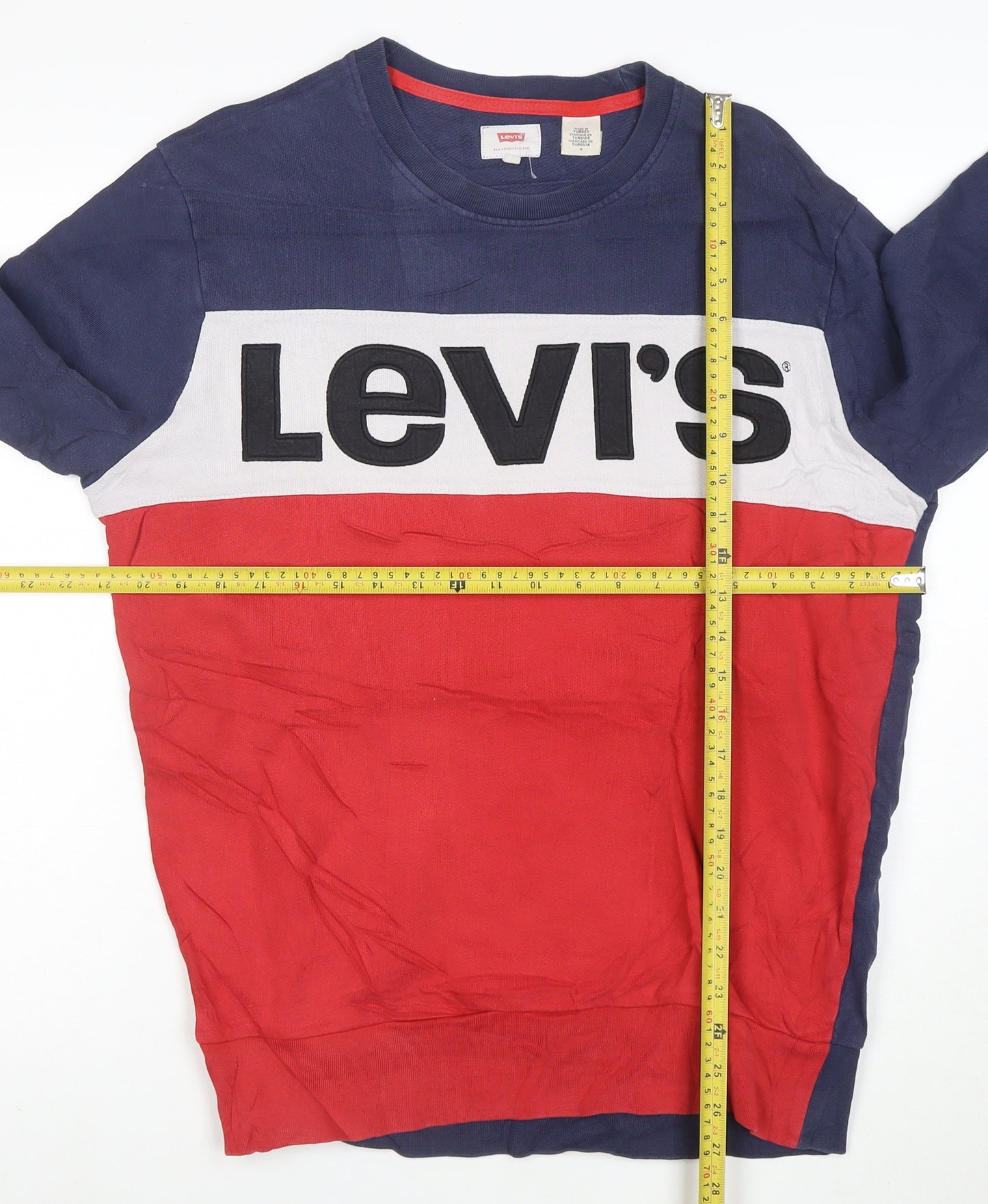Levi's Men's Multicoloured M Pullover Logo Sweatshirt