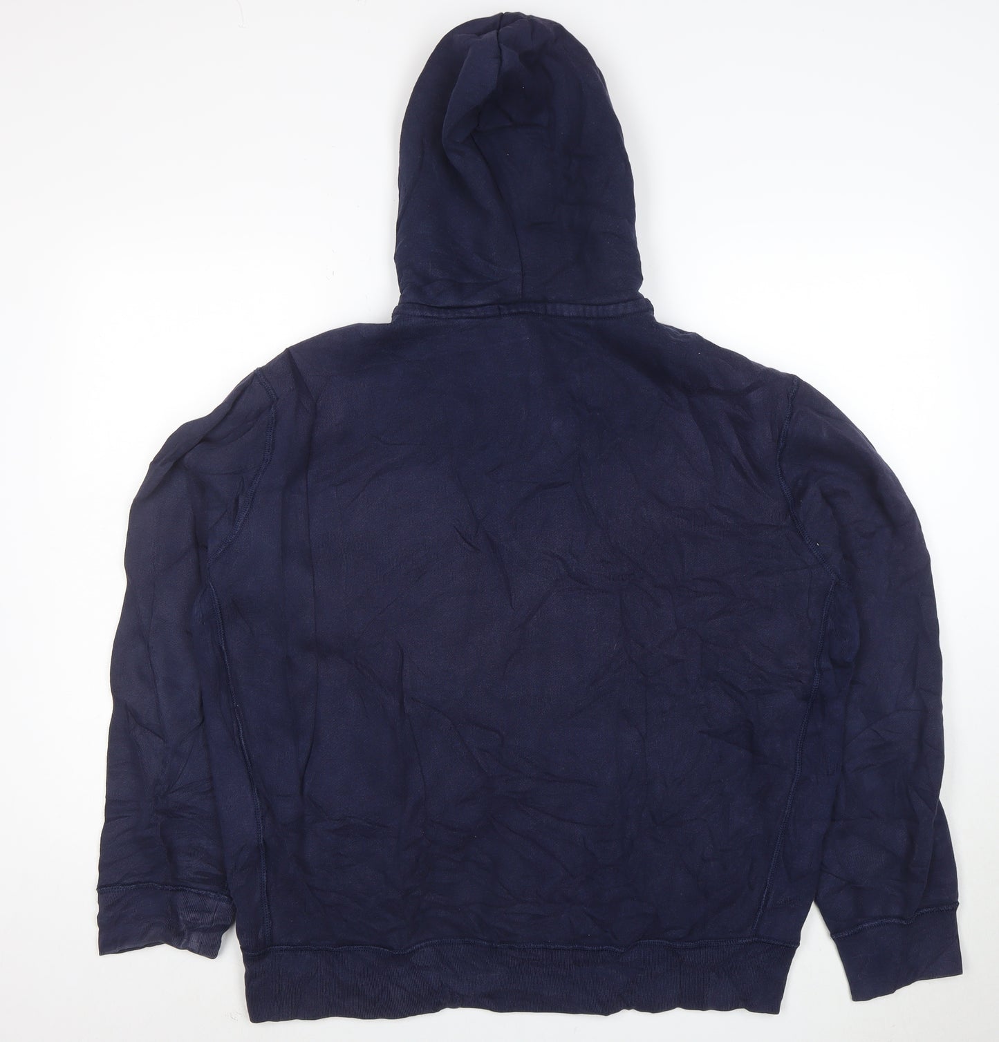 Polo Ralph Lauren Men's Blue Full Zip Hoodie XL Cotton Blend