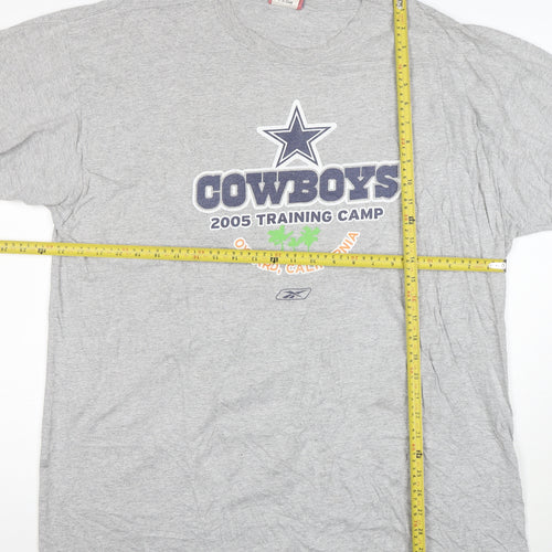 Reebok Men's Grey XL Dallas Cowboys 2005 Training Camp T-Shirt