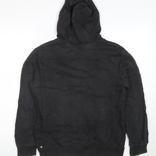 Puma Mens Black XL Pullover Hoodie with Logo Front