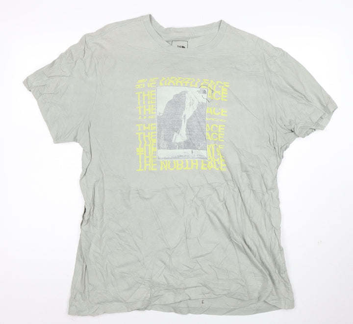 The North Face Men's Grey XL Graphic Outdoor T-Shirt