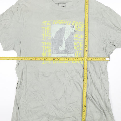 The North Face Men's Grey XL Graphic Outdoor T-Shirt