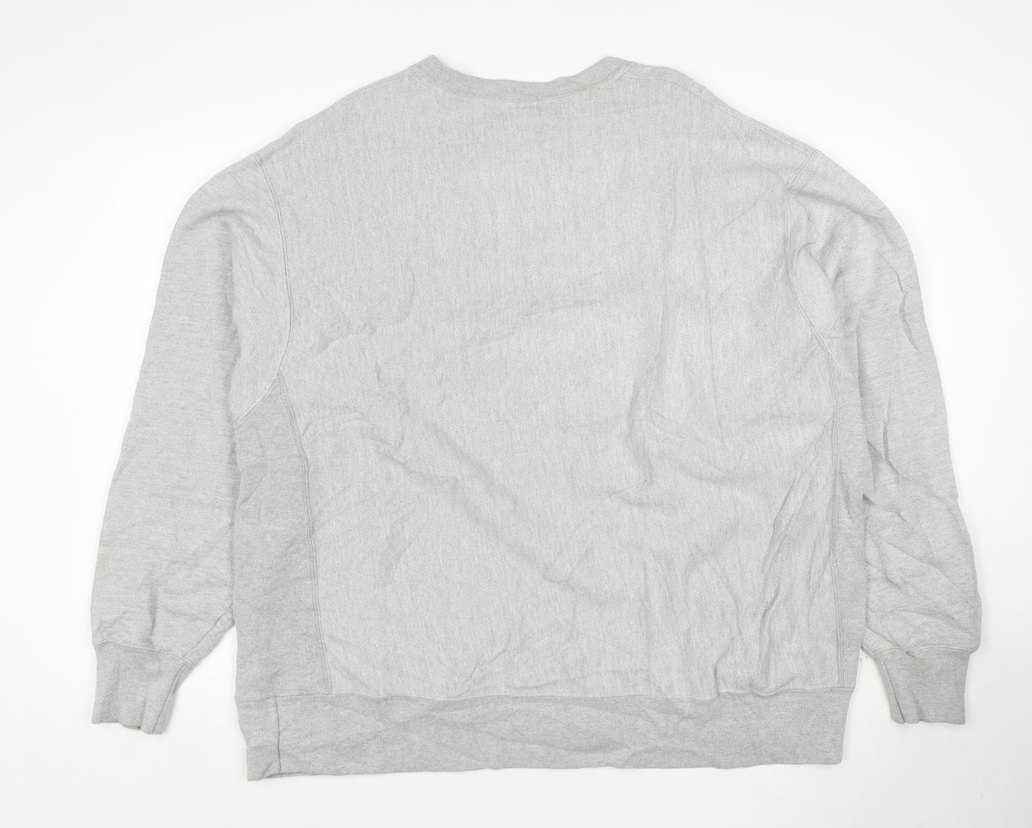 Champion Men's Grey 2XL Pullover Reverse Weave Sweatshirt