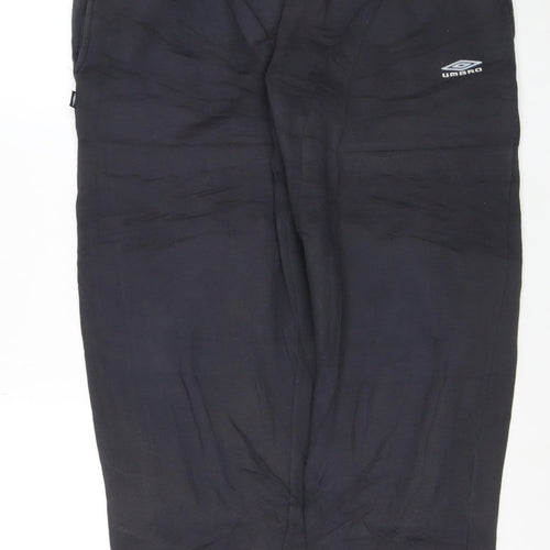 Umbro Men's Black XL Jogger Trousers 36in Waist Elasticated Sportswear