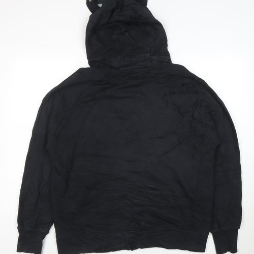 C.P. Company Mens Black XL Full Zip Hooded Sweatshirt