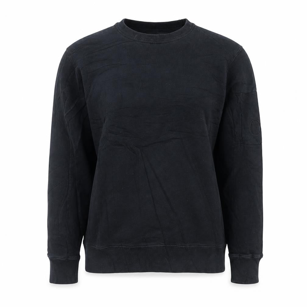 CP Company Women’s Black Cotton Crew Neck Pullover Sweatshirt Size M