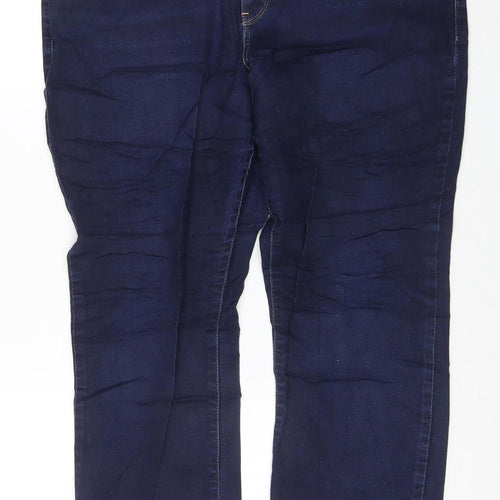 Levi's Women Blue 18 Plus 314 Shaping Straight Jeans