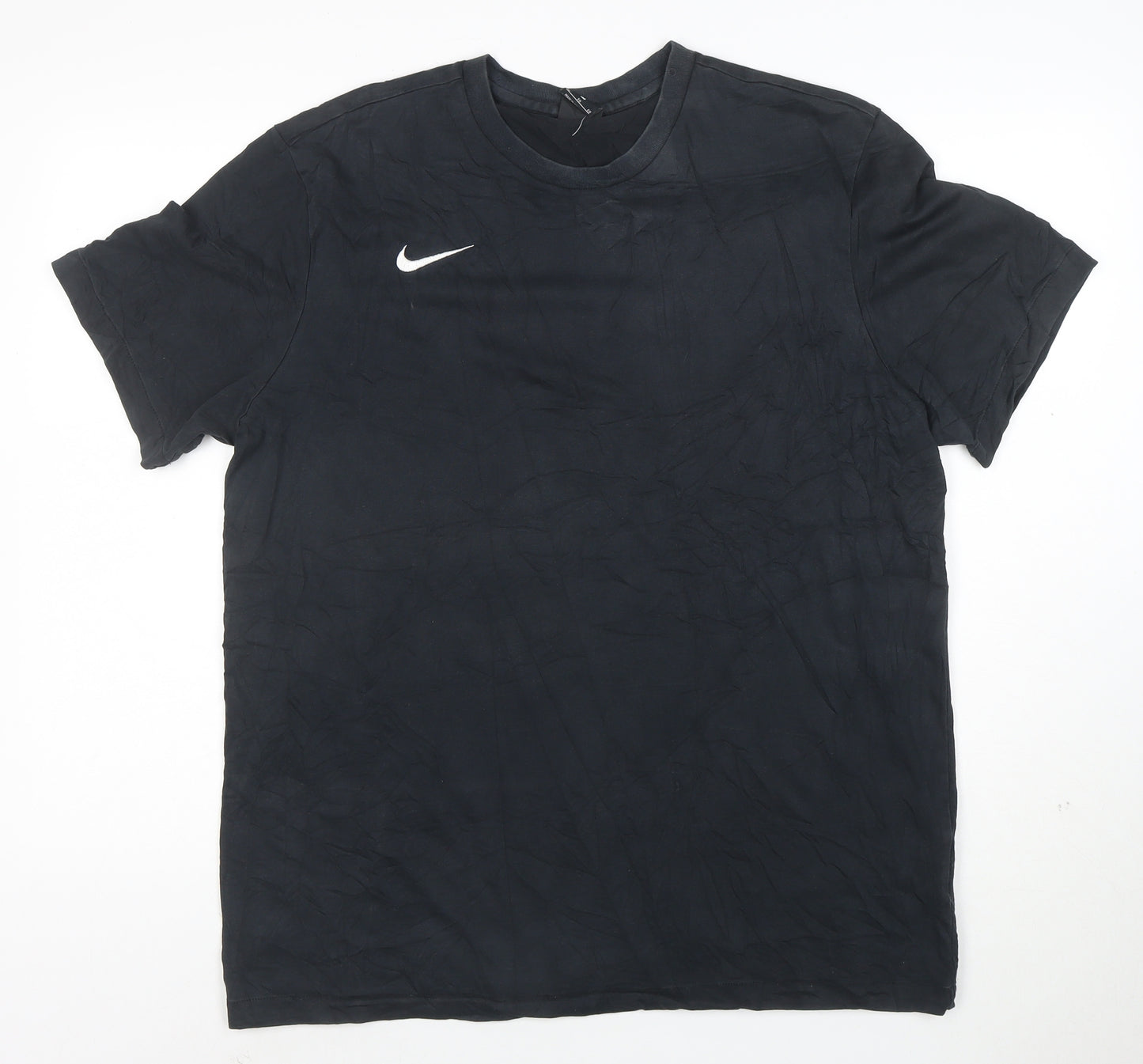 Nike Men’s Black Dri-Fit Regular Fit Crew Neck T-Shirt XL