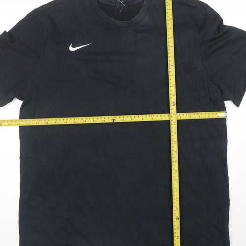 Nike Men’s Black Dri-Fit Regular Fit Crew Neck T-Shirt XL
