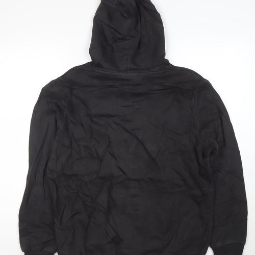 Puma Men's Black Pullover Hoodie L Sportswear Graphic Fleece