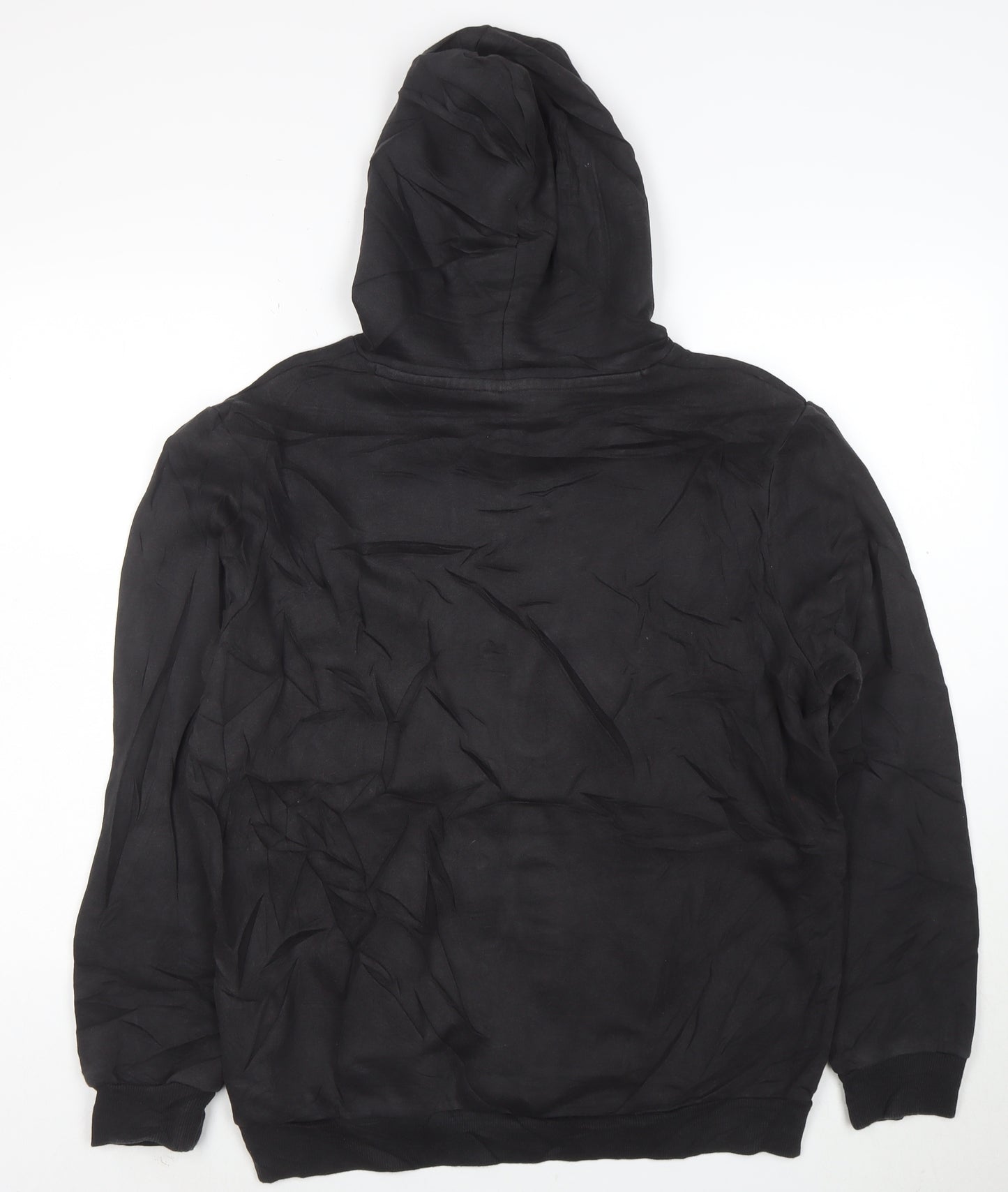 Puma Men's Black Pullover Hoodie L Sportswear Graphic Fleece