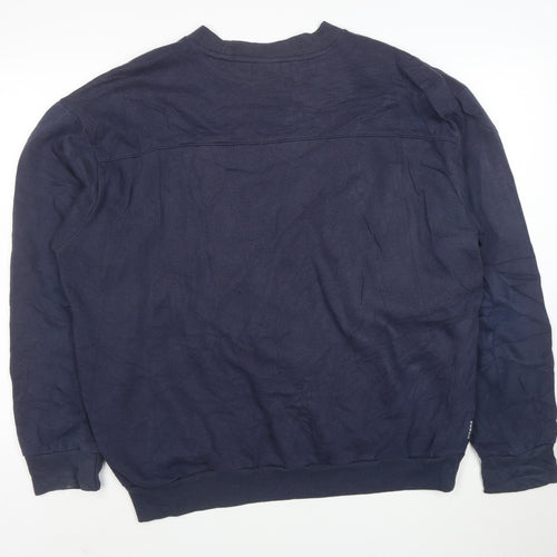 Umbro Men's Blue XXL Crew Neck Pullover Sweatshirt
