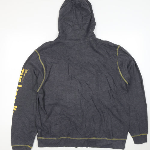 Disney The Lion King Men's Grey Full Zip Hoodie XL