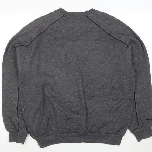 Umbro Men’s Grey XL Pullover Crew Neck Sweatshirt