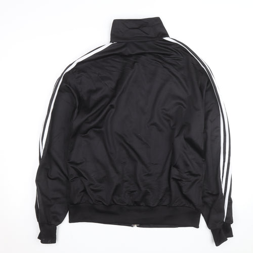 Adidas Men's Black XL Track Jacket Windbreaker Full Zip