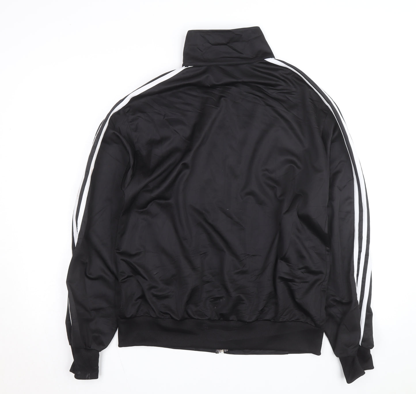 Adidas Men's Black XL Track Jacket Windbreaker Full Zip
