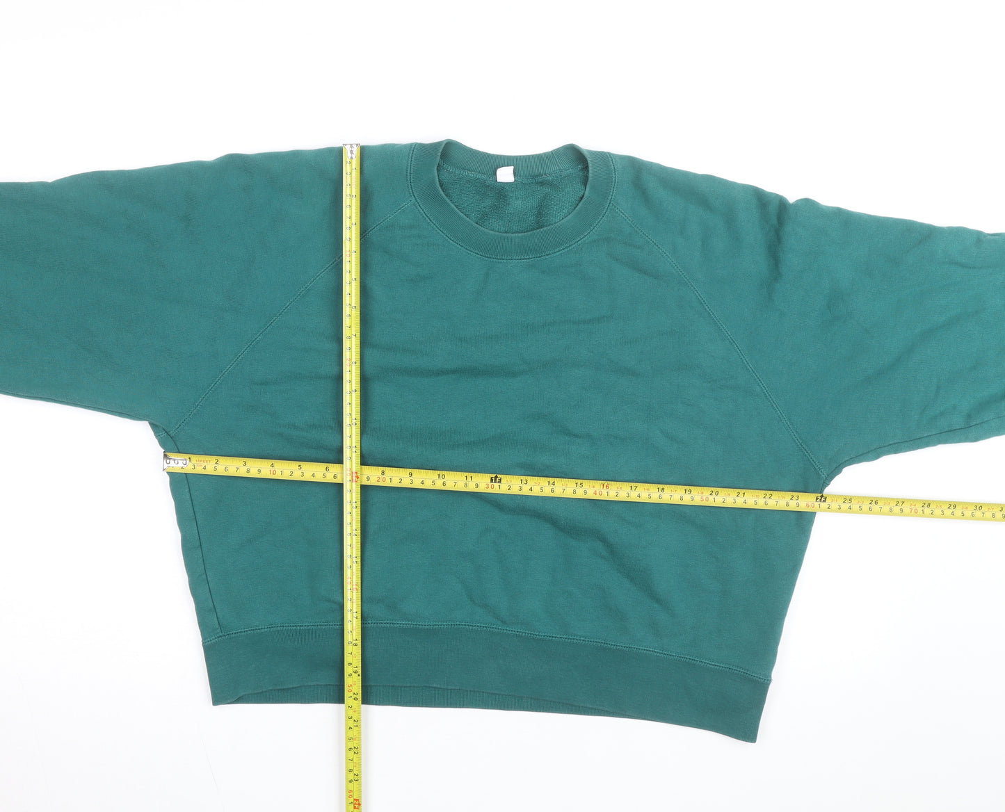 UNIQLO Men's Green XL Crew Neck Pullover Sweatshirt