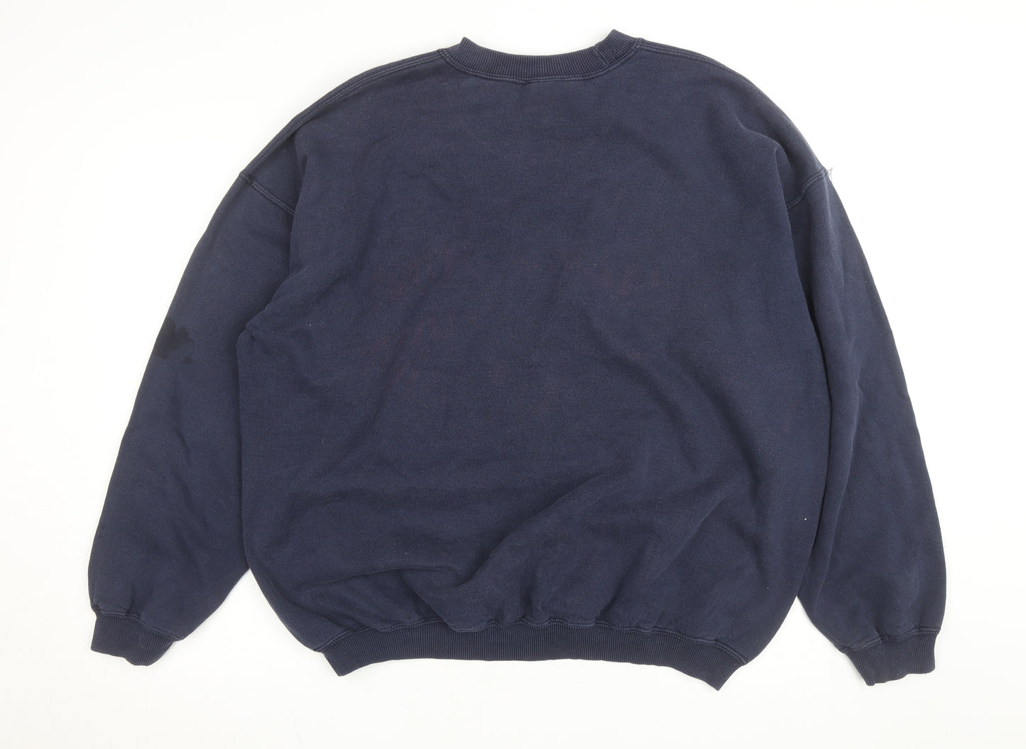 Gildan Men's Navy St. Louis Rams NFL Champions Crew Neck Sweatshirt XL