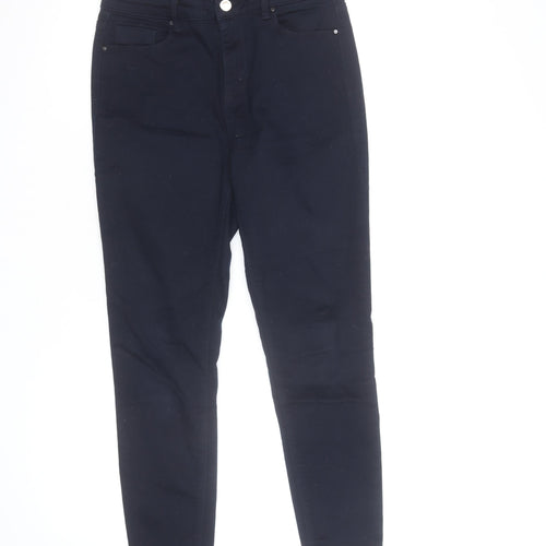 Dunnes Stores Women's Blue Skinny Jeans Size 10 Stretch Denim