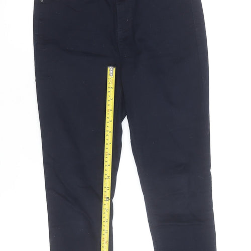 Dunnes Stores Women's Blue Skinny Jeans Size 10 Stretch Denim