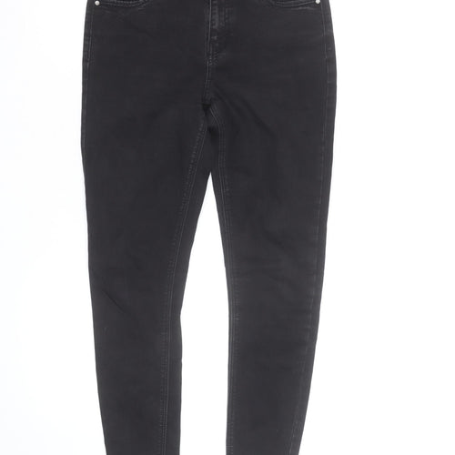 George Women's Black Skinny Jeggings Size 12 Stretch Denim