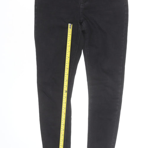 George Women's Black Skinny Jeggings Size 12 Stretch Denim