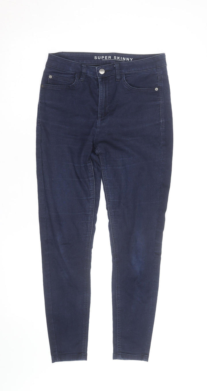 Marks and Spencer Womens Blue Super Skinny Jeans Size 10