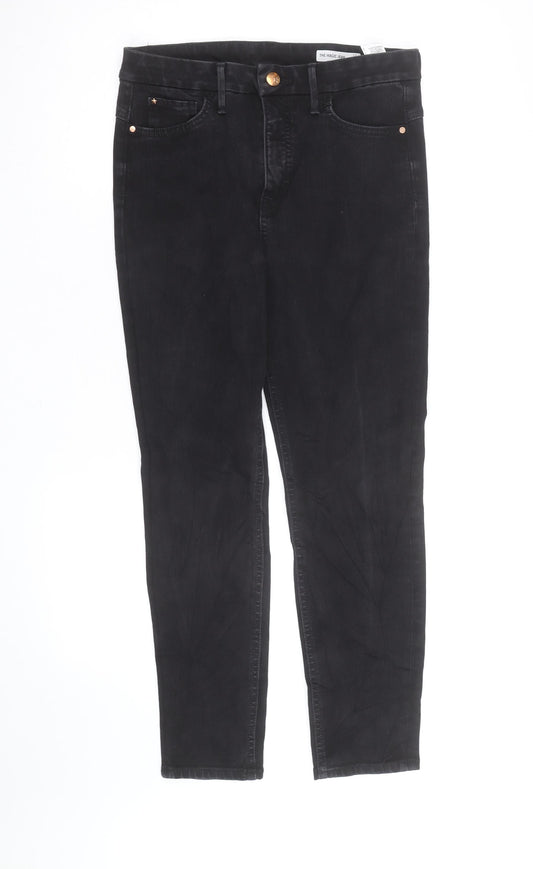 Marks and Spencer Women's Black Skinny Stretch Jeans Size 12 Regular