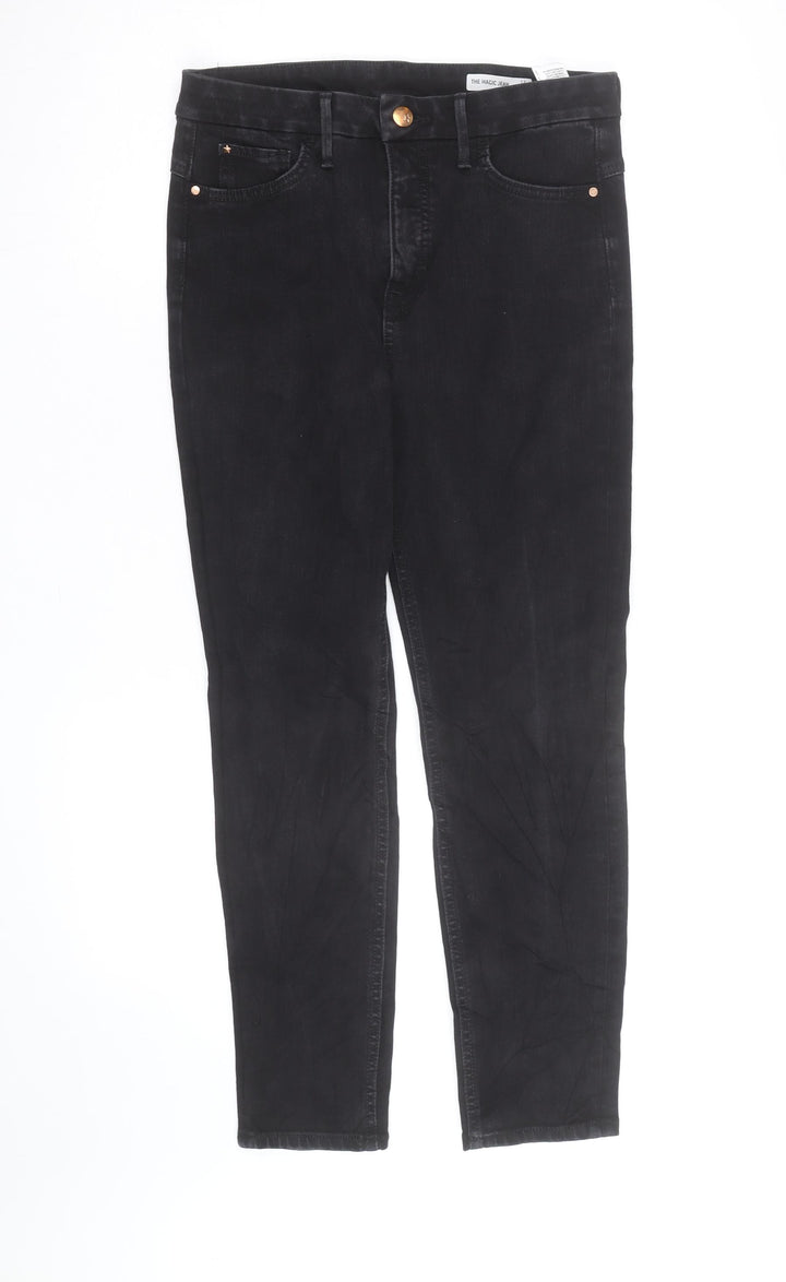 Marks and Spencer Women's Black Skinny Stretch Jeans Size 12 Regular