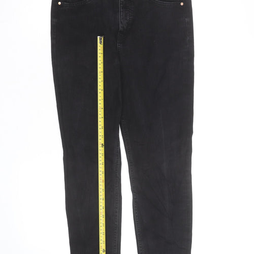 Marks and Spencer Women's Black Skinny Stretch Jeans Size 12 Regular