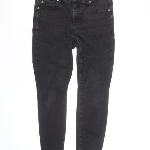 Gap 1969 Men's Black Skinny Jeans 30W 30L Denim Stretch