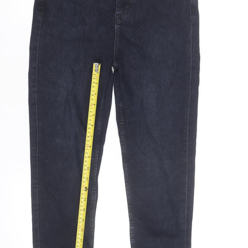 Marks and Spencer Women Blue Size 10 Skinny Stretch Jeans