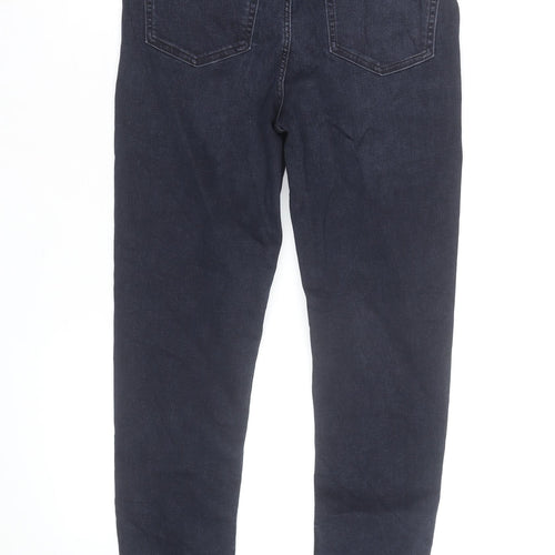 Marks and Spencer Women Blue Size 10 Skinny Stretch Jeans