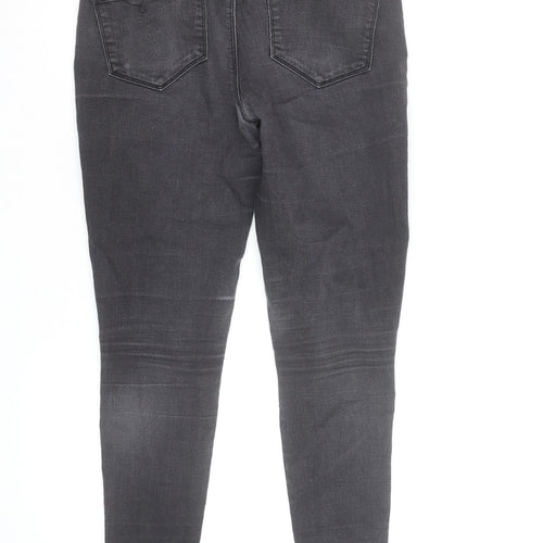 ELLIS Women's Black Skinny Jeans Size 10 Slim Fit Stretch Denim
