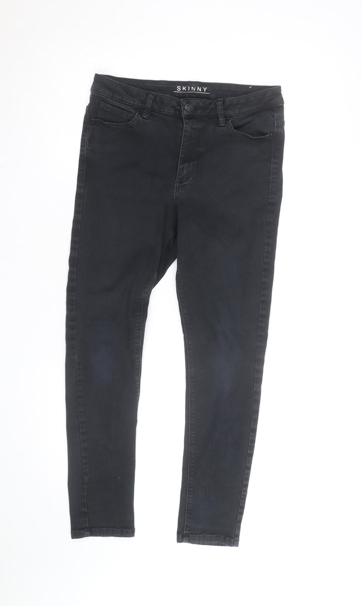 Marks and Spencer Women's Black Skinny Jeans Size 12 Regular
