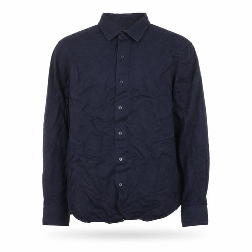Marks and Spencer Autograph Men's Blue Lyocell Long Sleeve Shirt M