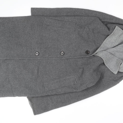 JW Anderson x Uniqlo Men's Grey Wool Overcoat XS