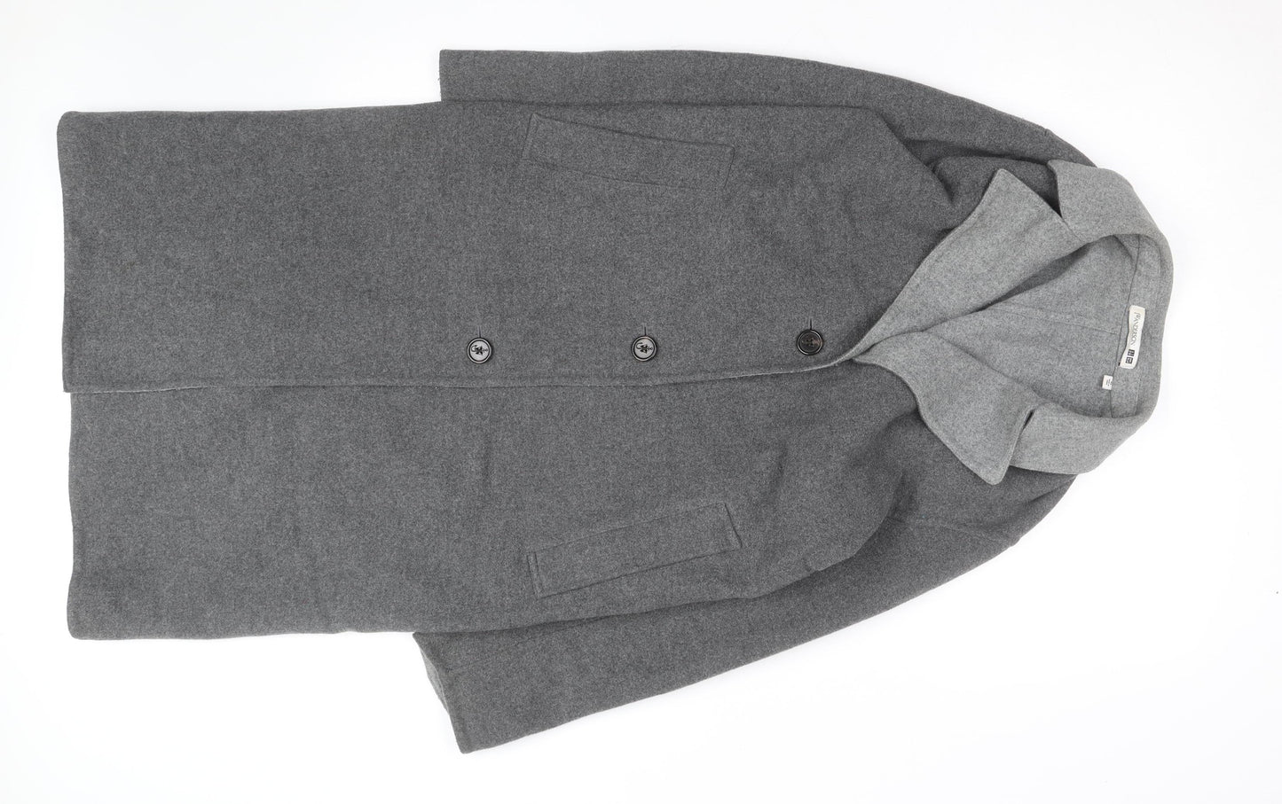 JW Anderson x Uniqlo Men's Grey Wool Overcoat XS
