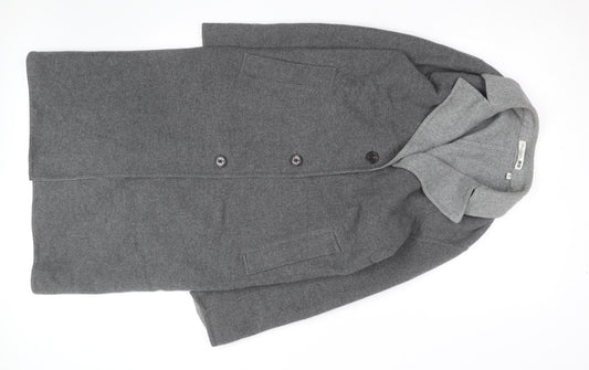 JW Anderson x Uniqlo Men's Grey Wool Overcoat XS