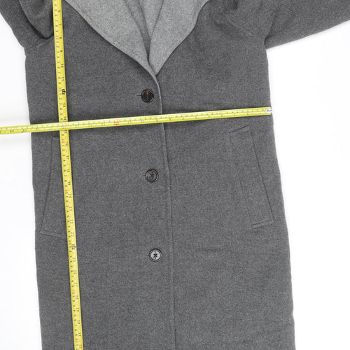 JW Anderson x Uniqlo Men's Grey Wool Overcoat XS