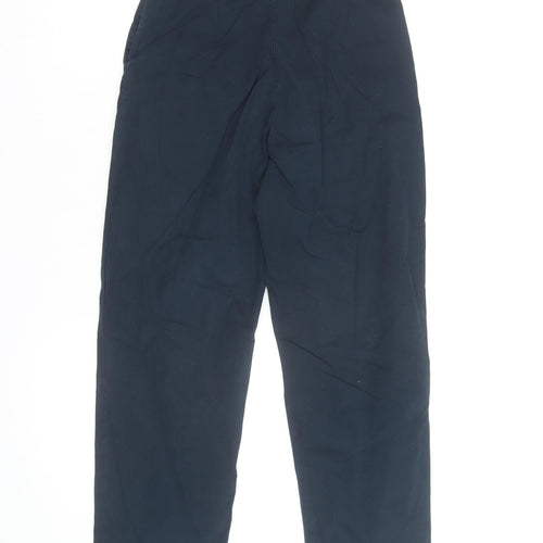 Monsoon Womens Blue Chino Trousers Size 8 Straight Leg