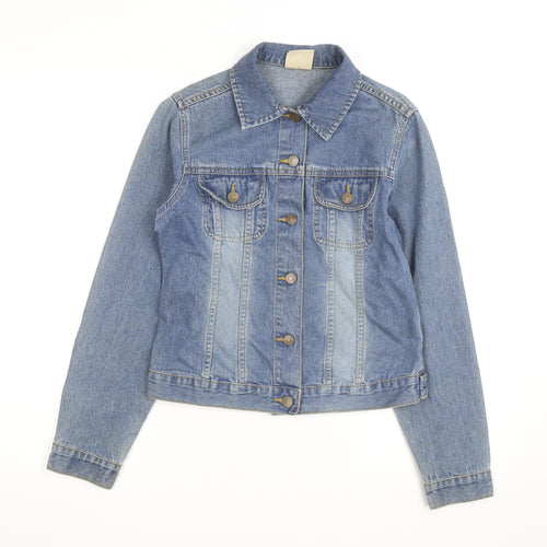 Fashion That Functions Women's Blue Denim Jacket Size 10