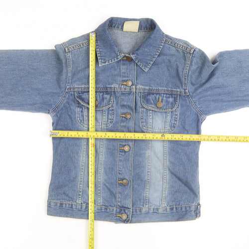 Fashion That Functions Women's Blue Denim Jacket Size 10